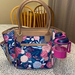 2 Like New Lunch Bag Floral print